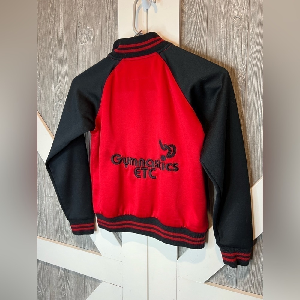 270. Gymnastics Etc. Embroidered Jacket Youth Medium - Picture 4 of 6